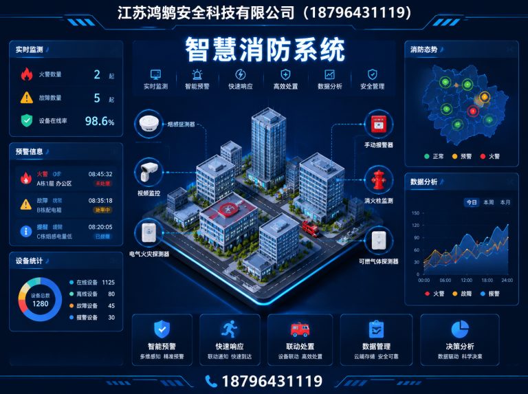 泸州智慧消防系统展示图